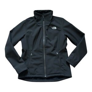 The North Face Fleece Lined Windwall Jacket Black size Medium